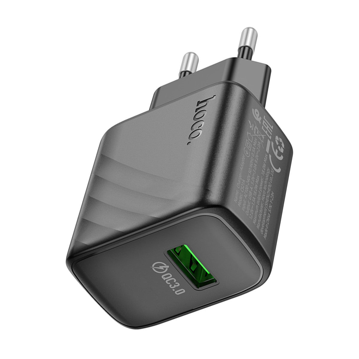 Hoco. CS21A Rich 18W USB 3.0 QC Çıkışlı Hızlı Şarj Aleti