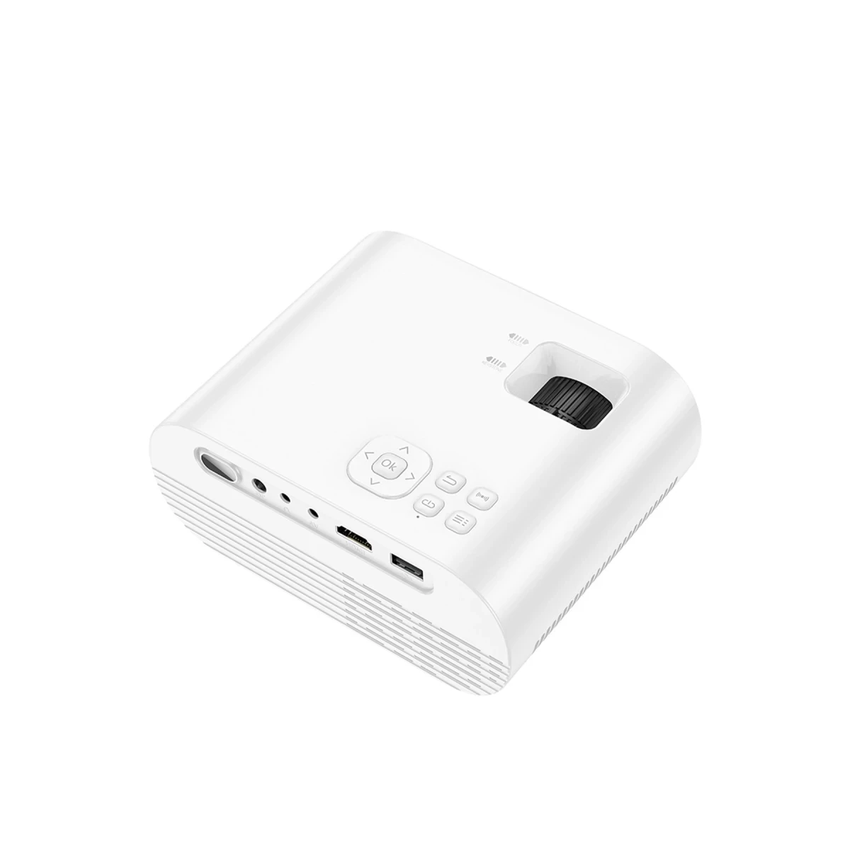 Hoco. DT1 BT 5.0 720P Wifi Kablolu Projeksiyon Cihazı - Beyaz