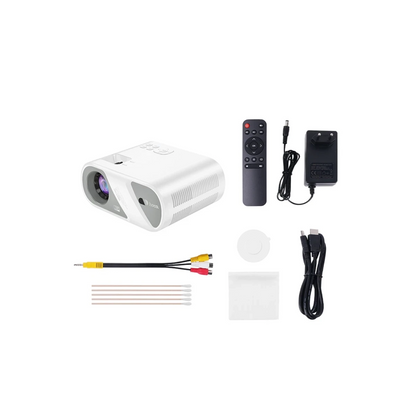 Hoco. DT1 BT 5.0 720P Wifi Kablolu Projeksiyon Cihazı - Beyaz
