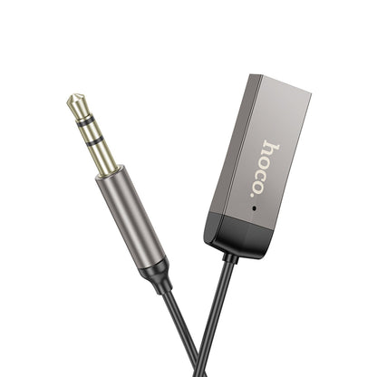 Hoco. E78 Tak Çalıştır BT Alıcılı 3.5mm Esnek Aux Kablo