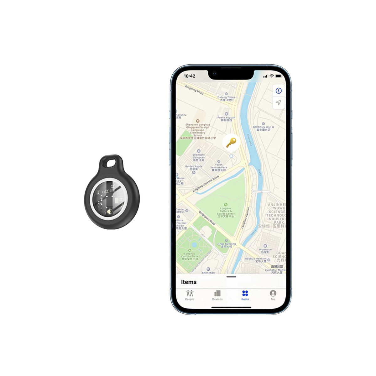 Hoco. E91 Tiger Apple Find My Özellikli Anti-Lost AirTag Takip Cihazı