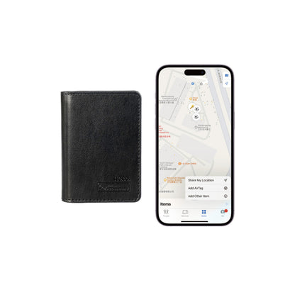 Hoco. E91F Tiger Smart Apple Find My Özellikli Kablosuz Şarj Destekli Magsafe Kartlık