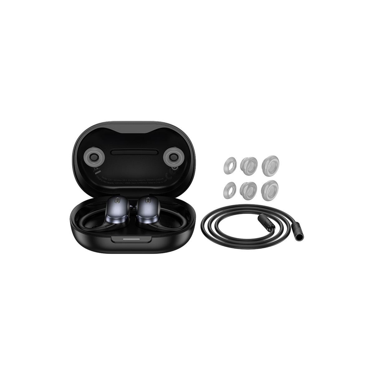Hoco. EA7 Suerte Aktif Gürültü Önleyici Özellikli Bluetooth 5.4 Destekli Kablosuz TWS Kulaklık