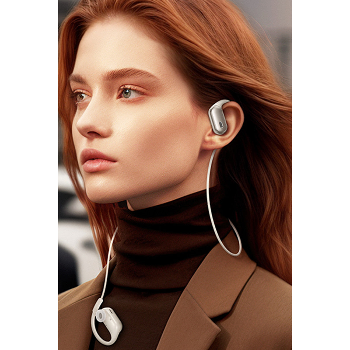 Hoco. EA7 Suerte Aktif Gürültü Önleyici Özellikli Bluetooth 5.4 Destekli Kablosuz TWS Kulaklık