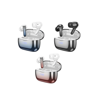 Hoco. EQ16 Aktif Gürültü Engelleyici Özellikli Bluetooth 5.3 Kablosuz TWS Airpods Kulaklık - Kırmızı