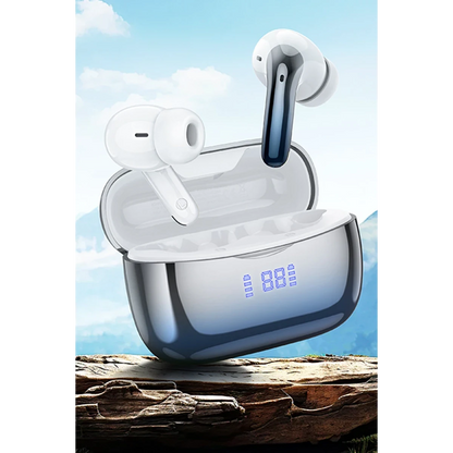 Hoco. EQ16 Aktif Gürültü Engelleyici Özellikli Bluetooth 5.3 Kablosuz TWS Airpods Kulaklık - Kırmızı