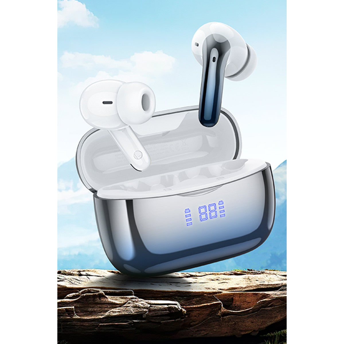 Hoco. EQ16 Aktif Gürültü Engelleyici Özellikli Bluetooth 5.3 Kablosuz TWS Airpods Kulaklık