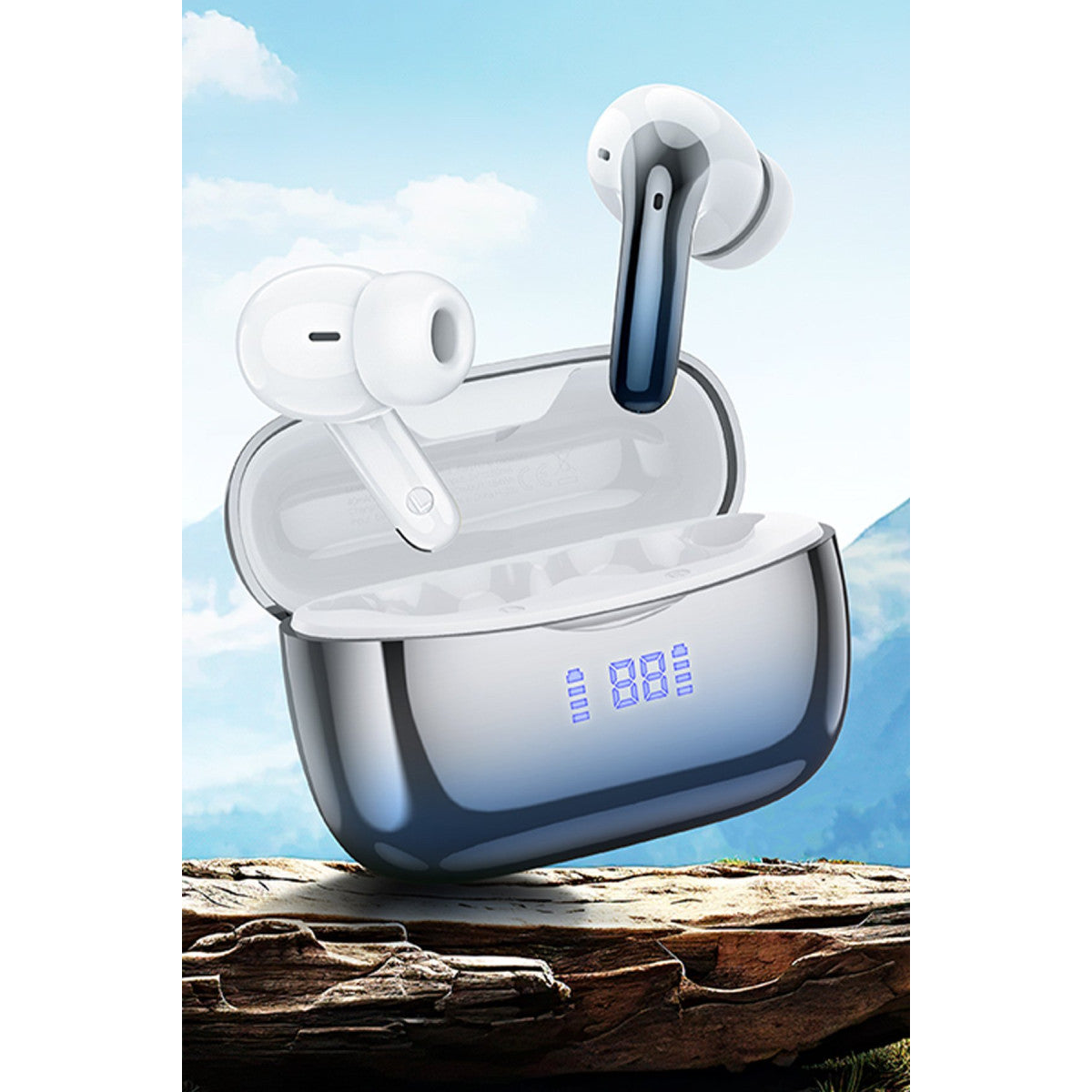 Hoco. EQ16 Aktif Gürültü Engelleyici Özellikli Bluetooth 5.3 Kablosuz TWS Airpods Kulaklık