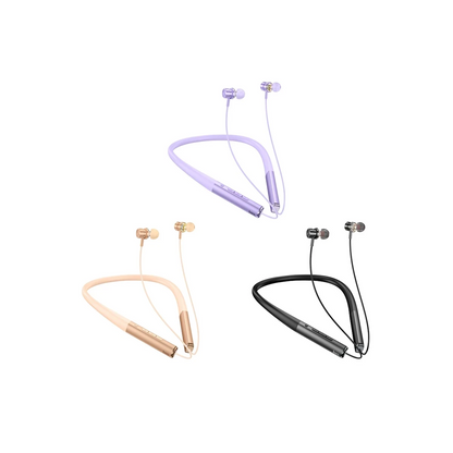 Hoco. ES71 Platinum BT 5.3  Boyun Askı Özellikli Kablosuz Bluetooth Kulaklık - Mor