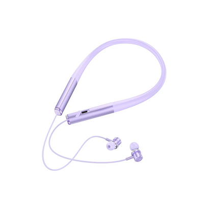 Hoco. ES71 Platinum BT 5.3  Boyun Askı Özellikli Kablosuz Bluetooth Kulaklık - Mor