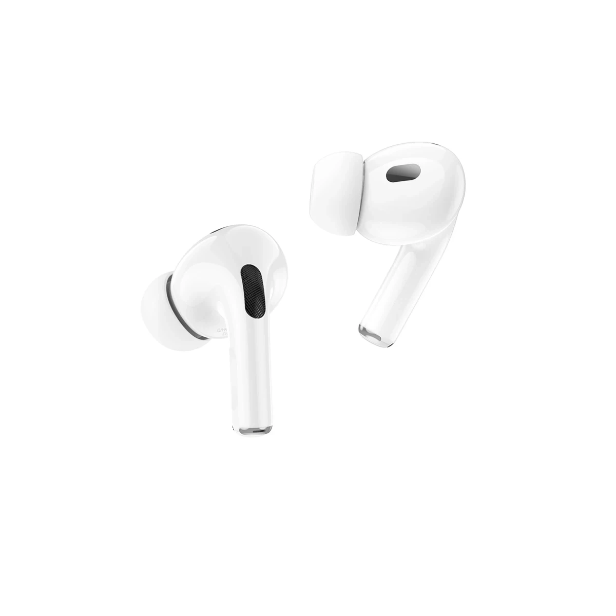 Hoco. EW72 BT 5.4 Aktif Gürültü Engelleyici Özellikli Dijital Dokunmatik Ekranlı Airpods Bluetooth Kulaklık - Beyaz