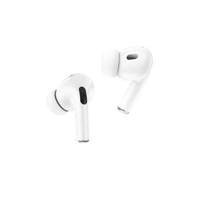 Hoco. EW72 BT 5.4 Aktif Gürültü Engelleyici Özellikli Dijital Dokunmatik Ekranlı Airpods Bluetooth Kulaklık - Beyaz