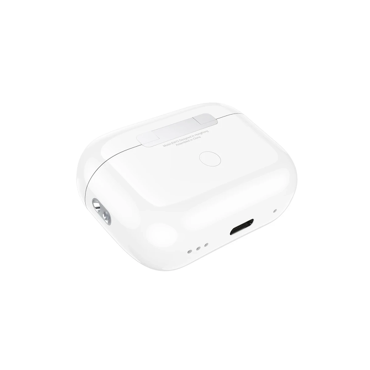Hoco. EW72 BT 5.4 Aktif Gürültü Engelleyici Özellikli Dijital Dokunmatik Ekranlı Airpods Bluetooth Kulaklık - Beyaz