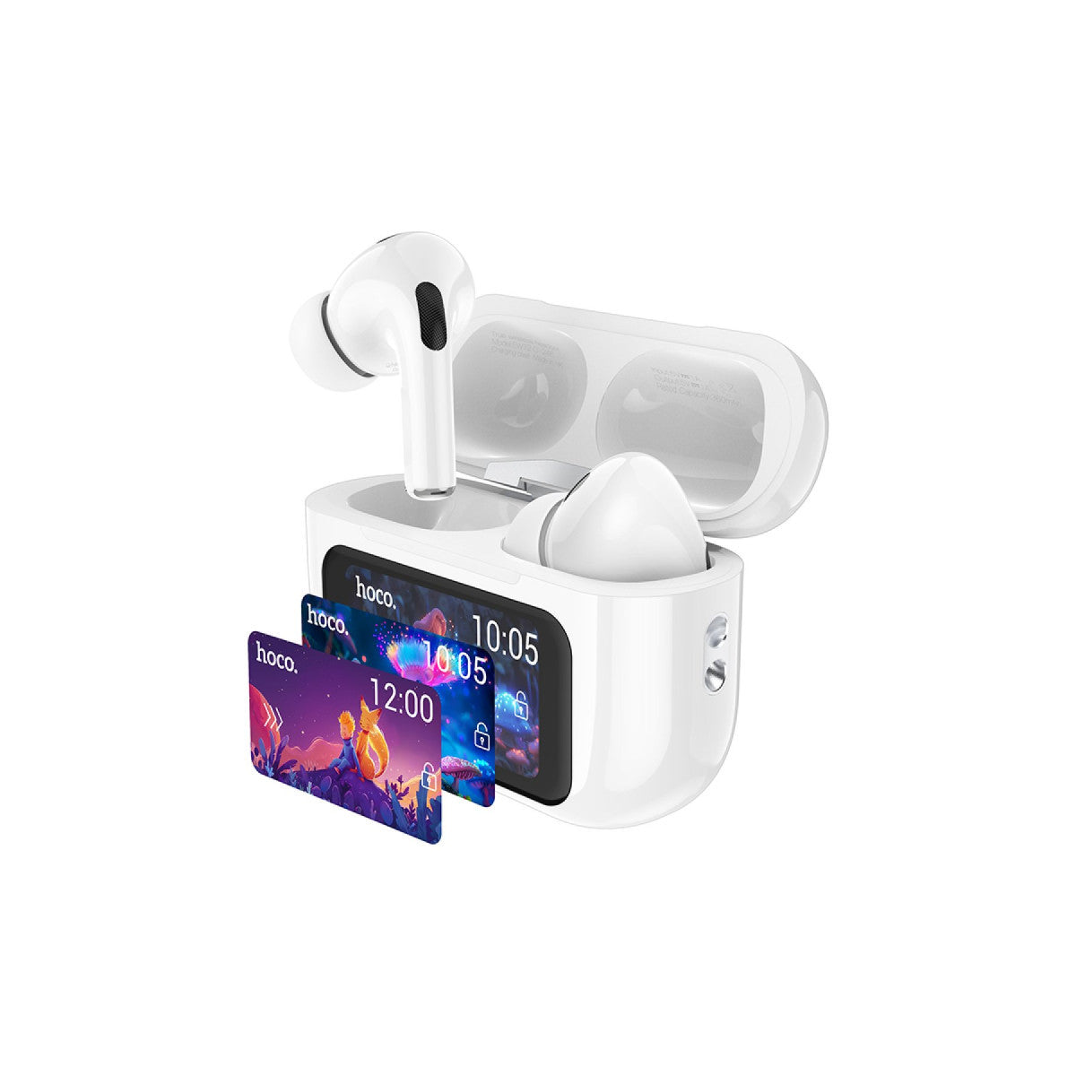 Hoco. EW72 BT 5.4 Aktif Gürültü Engelleyici Özellikli Dijital Dokunmatik Ekranlı Airpods Bluetooth Kulaklık
