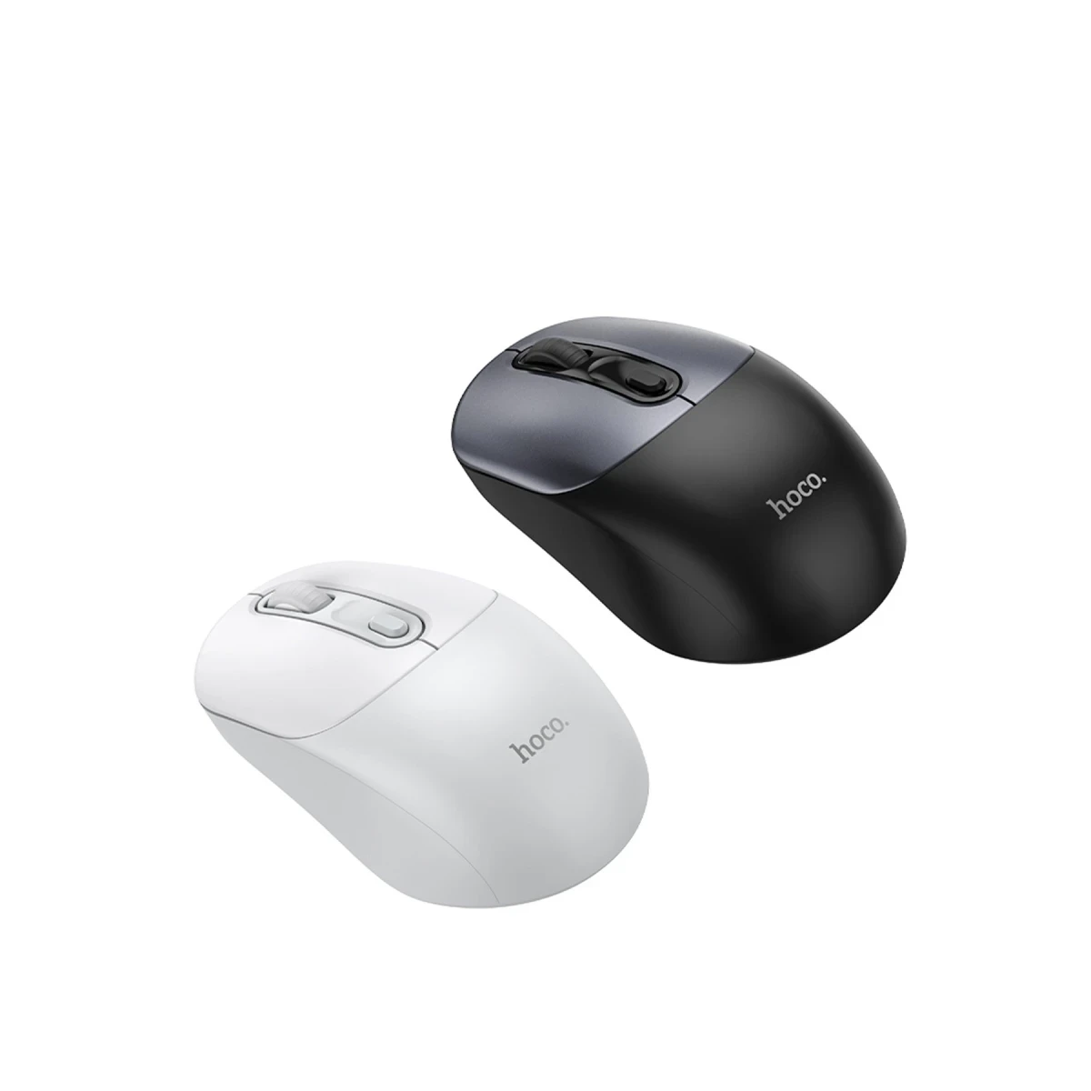 Hoco. GM28 2.4G Business Kablosuz Mouse - Beyaz-Gri