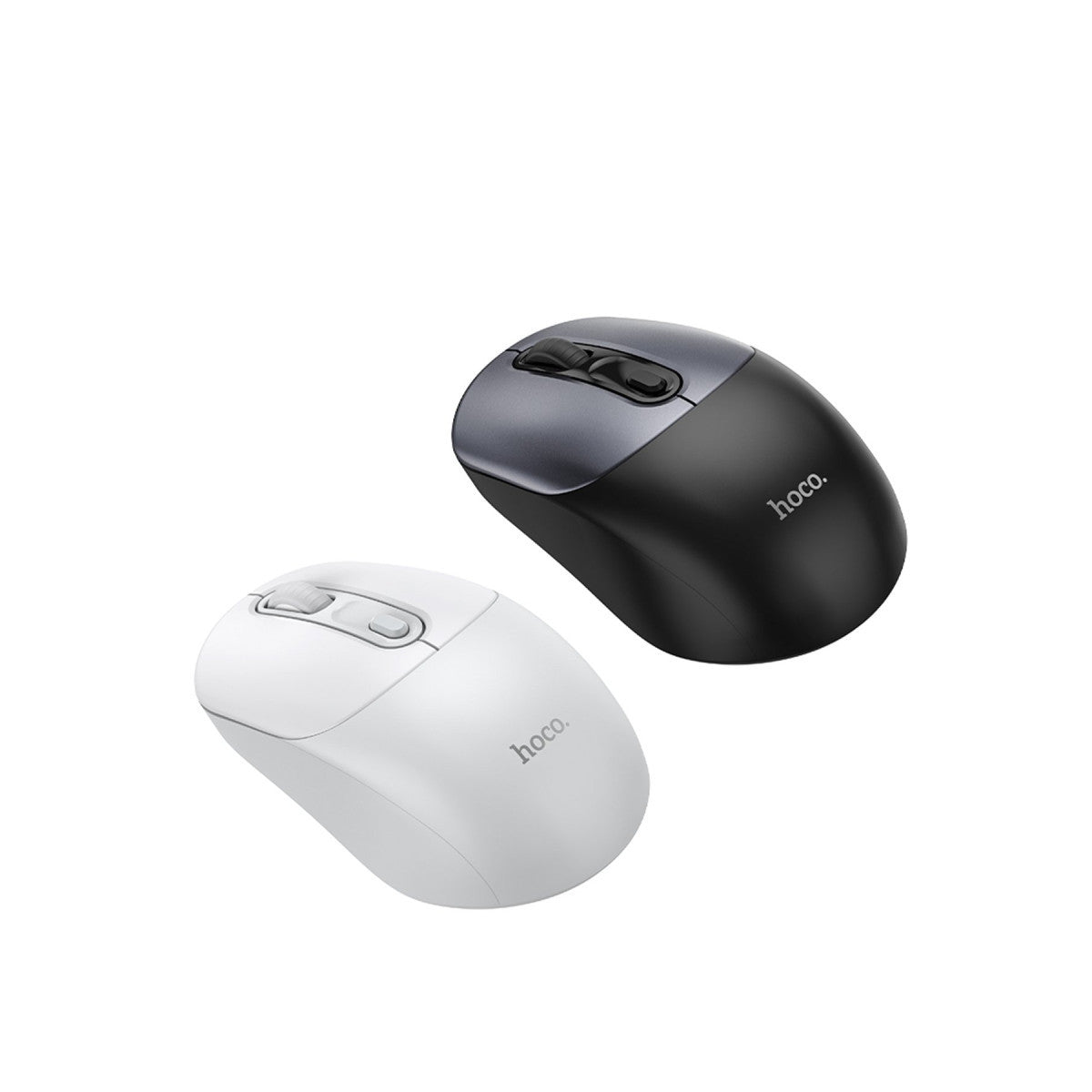 Hoco. GM28 2.4G Business Kablosuz Mouse - Beyaz-Gri