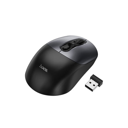 Hoco. GM28 2.4G Business Kablosuz Mouse - Beyaz-Gri