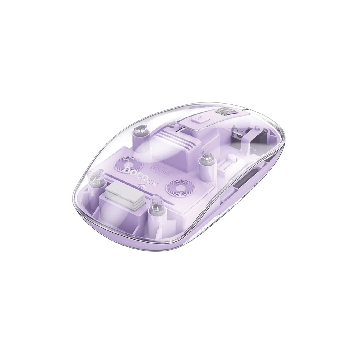 Hoco. GM29 2.4G Mysterious Business Çift Modlu Sessiz Kablosuz Mouse - Mor