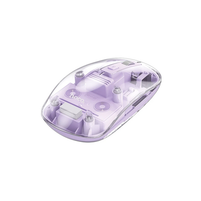 Hoco. GM29 2.4G Mysterious Business Çift Modlu Sessiz Kablosuz Mouse - Mor
