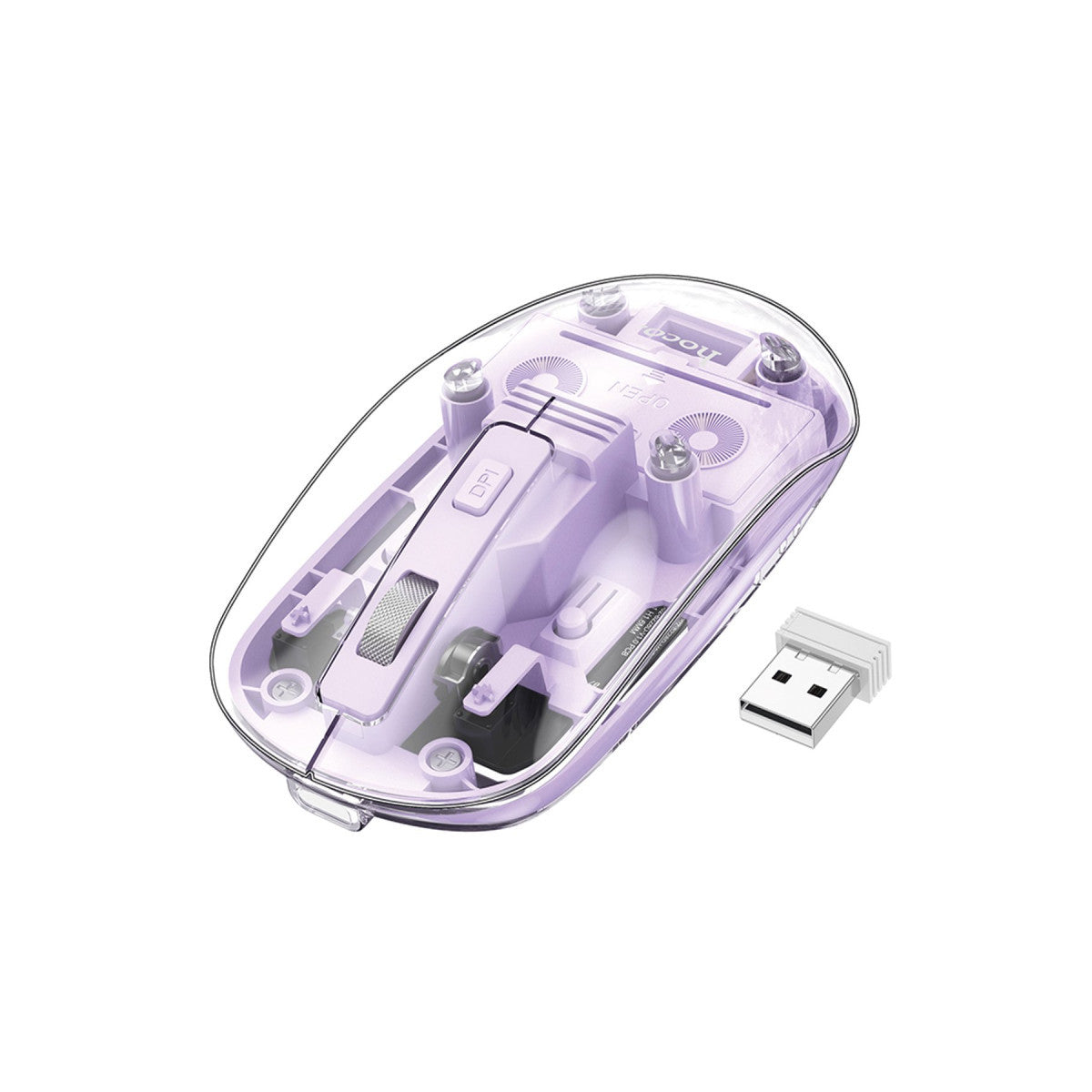 Hoco. GM29 2.4G Mysterious Business Çift Modlu Sessiz Kablosuz Mouse