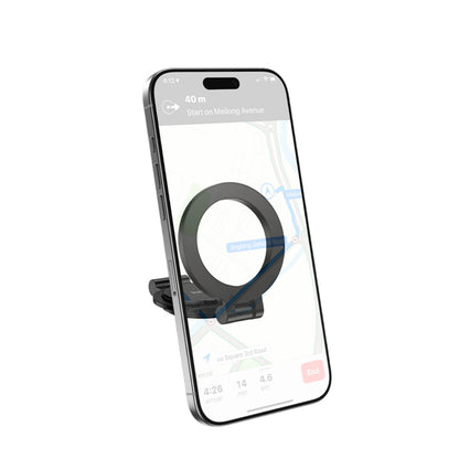 Hoco. H98 Rider 360 Derece Dönen Yapışkanlı Katlanabilir Manyetik Magsafe Araç Tutucu