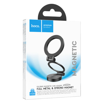 Hoco. H98 Rider 360 Derece Dönen Yapışkanlı Katlanabilir Manyetik Magsafe Araç Tutucu