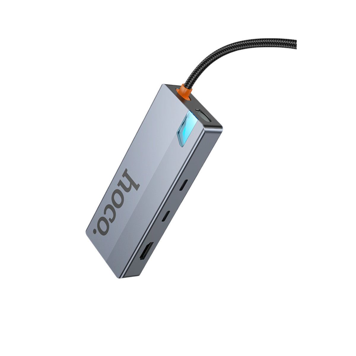 Hoco. HB52 Wow 8in1 100W PD 100 Mbps Ethernet 4K Hub Dönüştürücü