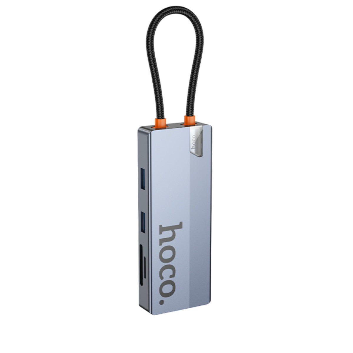 Hoco. HB52 Wow 8in1 100W PD 100 Mbps Ethernet 4K Hub Dönüştürücü
