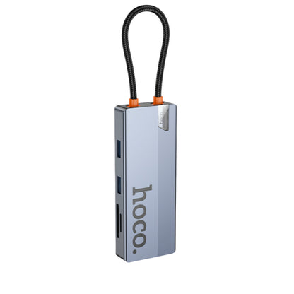 Hoco. HB52 Wow 8in1 100W PD 100 Mbps Ethernet 4K Hub Dönüştürücü