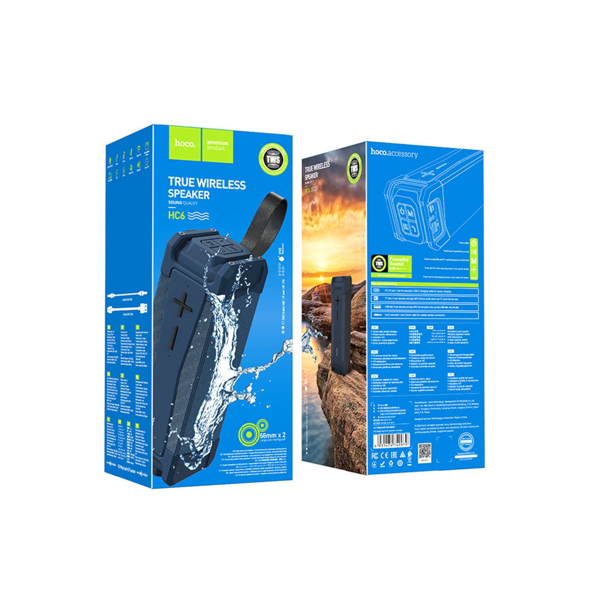 Hoco. HC6 Magic Sports 10W Bluetooth Kablosuz Hoparlör