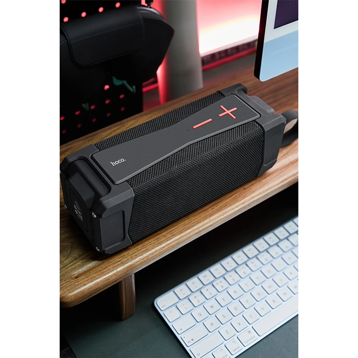 Hoco. HC6 Magic Sports 10W Bluetooth Kablosuz Hoparlör - Siyah