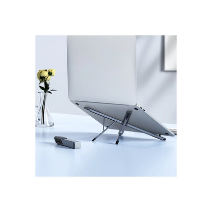 Hoco. HD9 Action Masaüstü Katlanabilir Laptop Tutucu - Gri