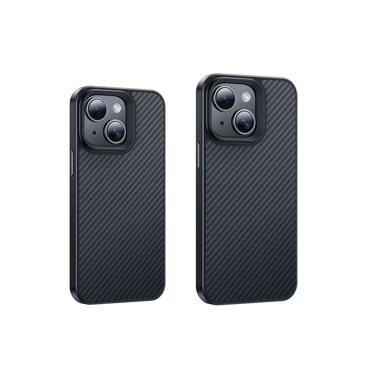 Hoco. Apple iPhone 15 Knight Kevlar Magsafe Kapak - Siyah