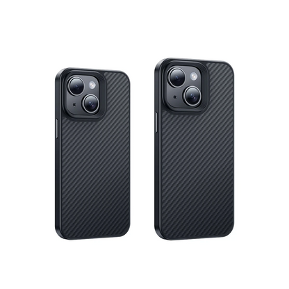Hoco. Apple iPhone 15 Knight Kevlar Magsafe Kapak - Siyah