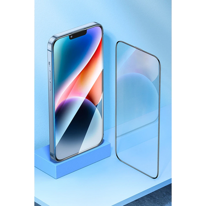 Hoco. Apple iPhone 15 Pro 9D Dustproof Cam Ekran Koruyucu - Siyah