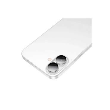 Hoco. Apple iPhone 16 3D Metal Frame Kamera Lens - Gümüş