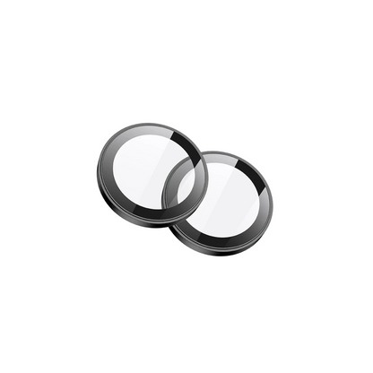 Hoco. Apple iPhone 16 3D Metal Frame Kamera Lens - Siyah