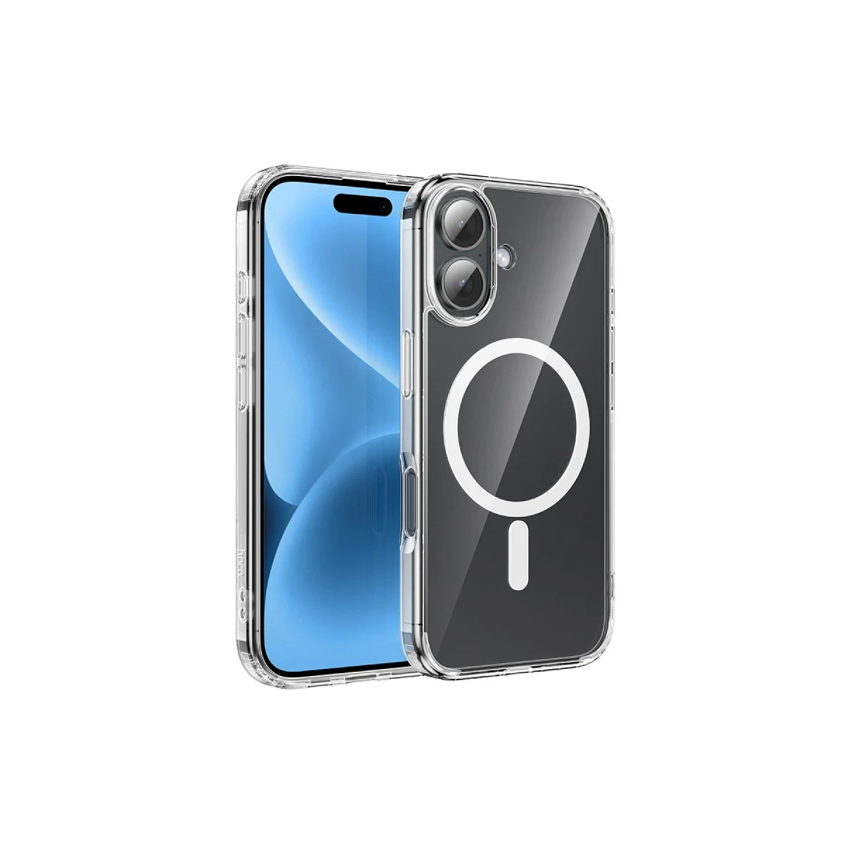Hoco. Apple iPhone 16 Anti Fall Airbag Magsafe Kapak - Şeffaf