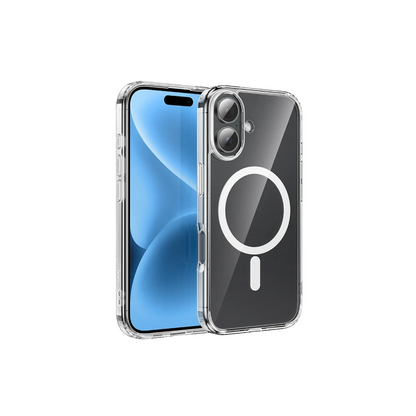 Hoco. Apple iPhone 16 Anti Fall Airbag Magsafe Kapak - Şeffaf