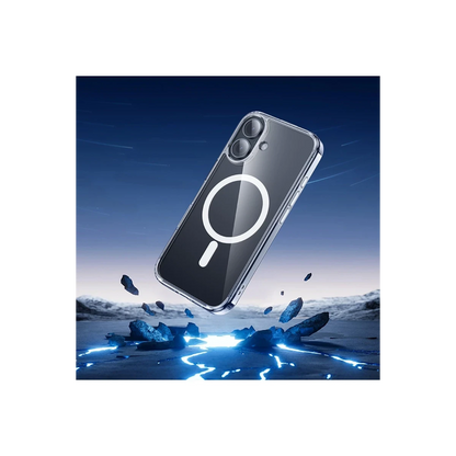 Hoco. Apple iPhone 16 Anti Fall Airbag Magsafe Kapak - Şeffaf