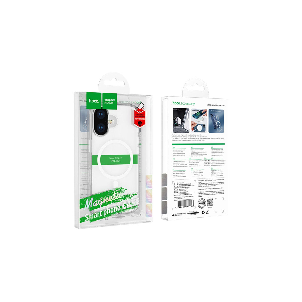 Hoco. Apple iPhone 16 Anti Fall Airbag Magsafe Kapak