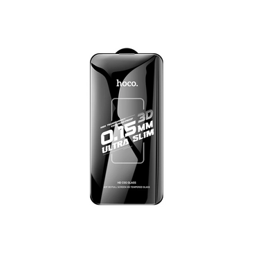 Hoco. Apple iPhone 16 Pro 3D Engraved HD Cam Ekran Koruyucu - Siyah