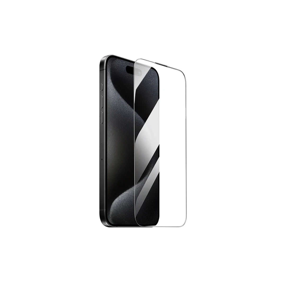 Hoco. Apple iPhone 16 Pro 3D Engraved HD Cam Ekran Koruyucu - Siyah