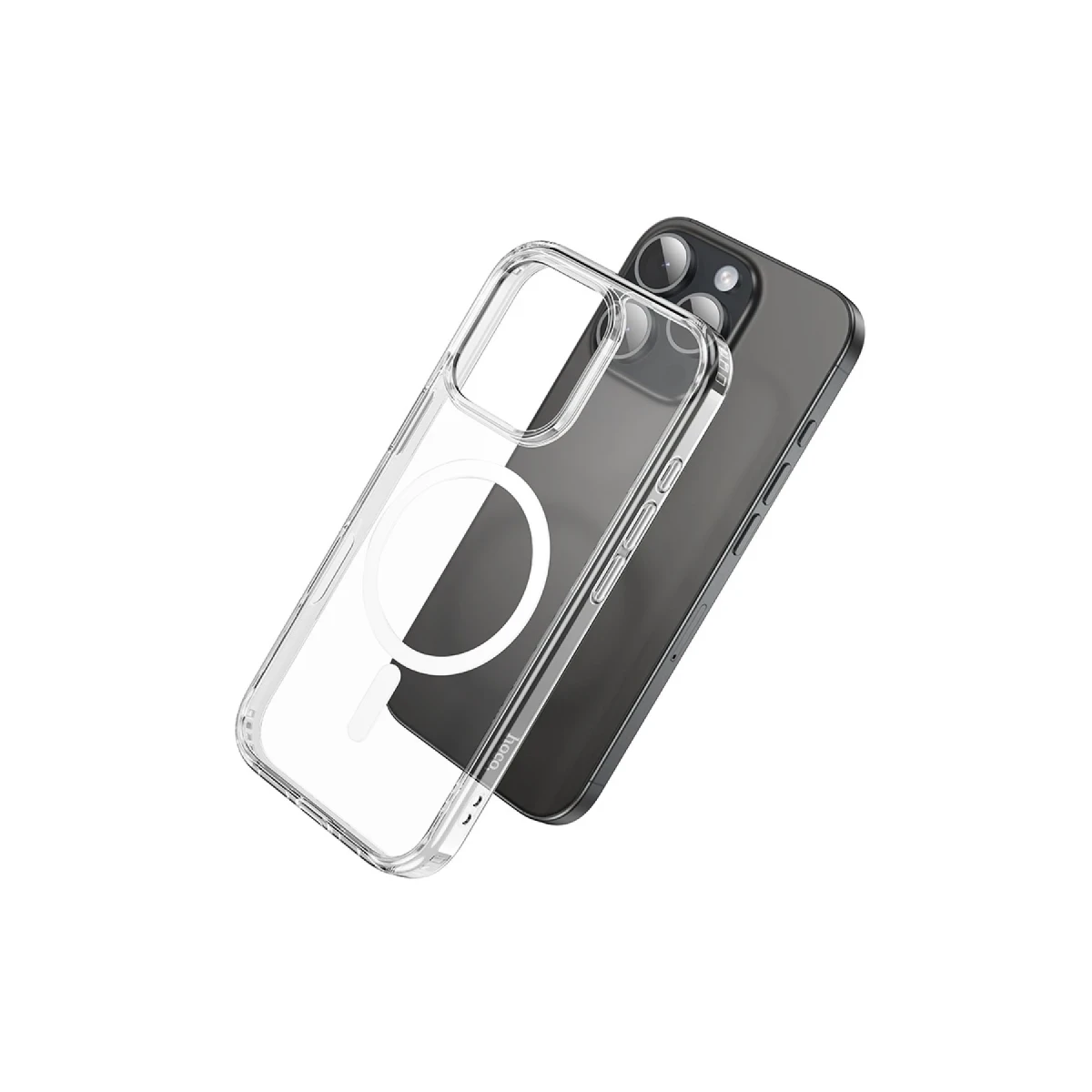 Hoco. Apple iPhone 16 Pro Anti Fall Airbag Magsafe Kapak - Şeffaf