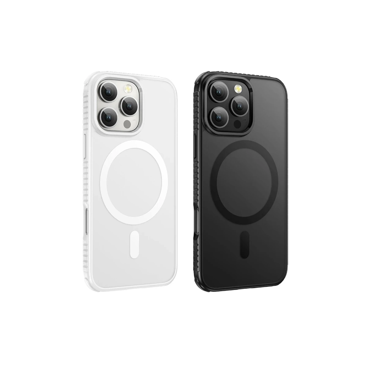 Hoco. Apple iPhone 16 Pro Armour Antishock Protective Magsafe Kapak - Siyah
