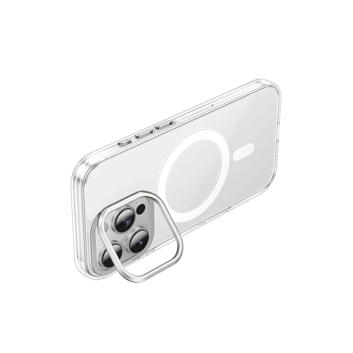 Hoco. Apple iPhone 16 Pro Invisible Magsafe Kapak - Şeffaf