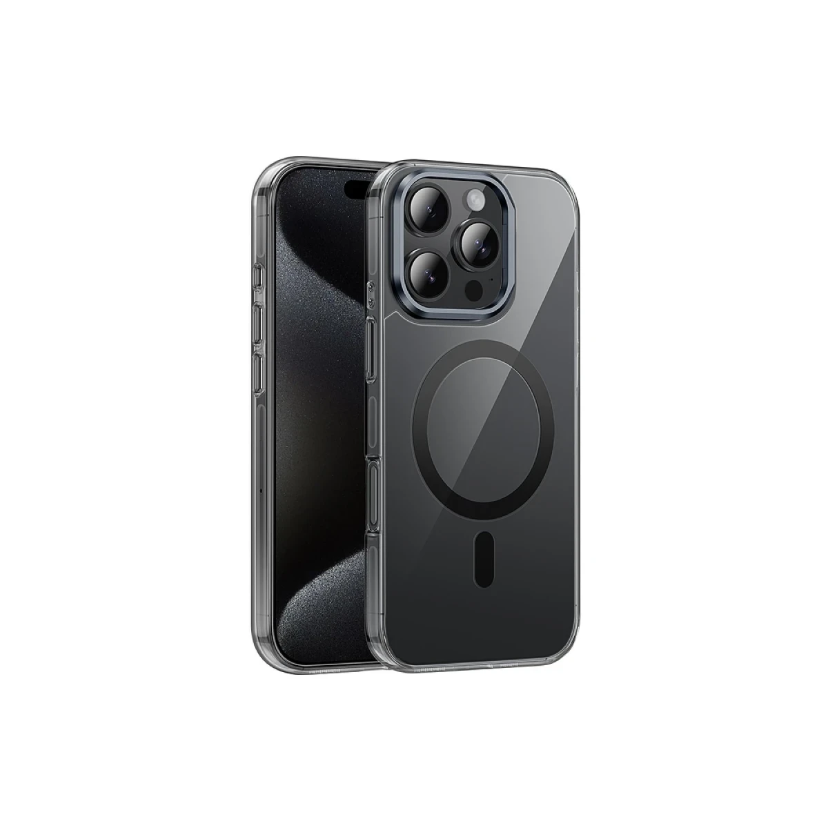 Hoco. Apple iPhone 16 Pro Invisible Magsafe Kapak - Siyah