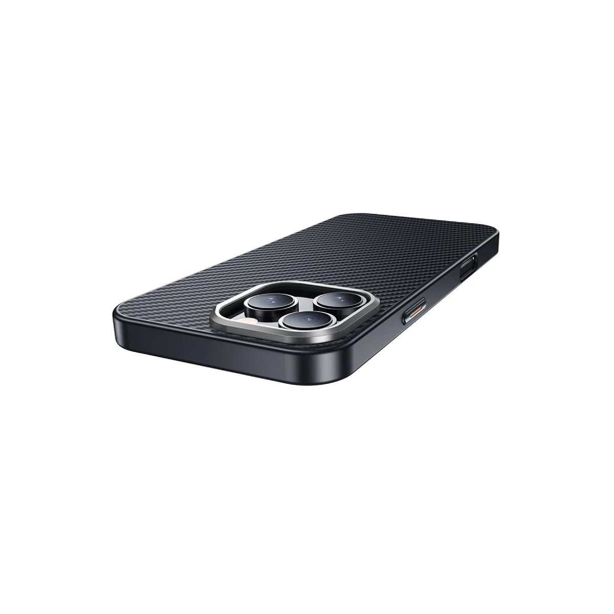 Hoco. Apple iPhone 16 Pro Knight Kevlar Magsafe Kapak - Siyah