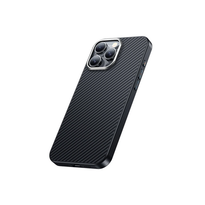 Hoco. Apple iPhone 16 Pro Knight Kevlar Magsafe Kapak - Siyah