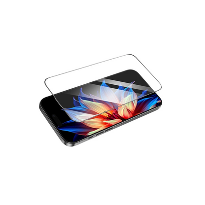 Hoco. Apple iPhone 16 Pro Max 3D Engraved HD Cam Ekran Koruyucu - Siyah
